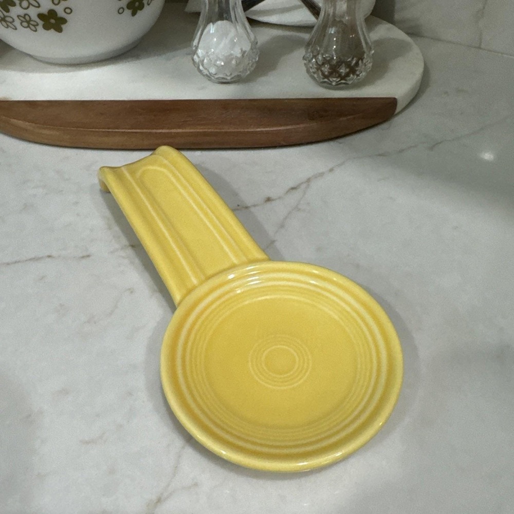 Fiesta Fiestaware Sunflower Yellow Spoon Rest #58